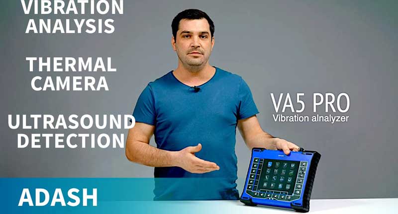 ADASH VA5 Pro Vibration Analyzer - Quick Overview