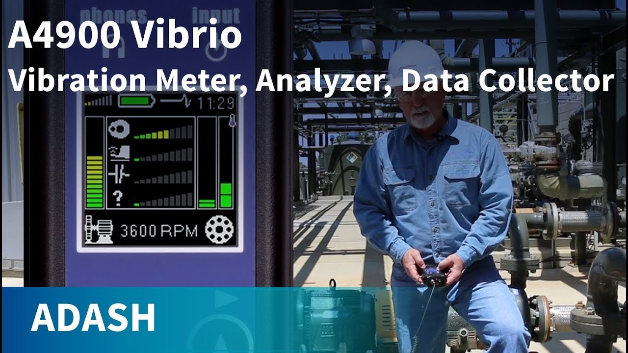 Adash Vibrio M - Vibration Meter, Analyzer and Data Collector in One