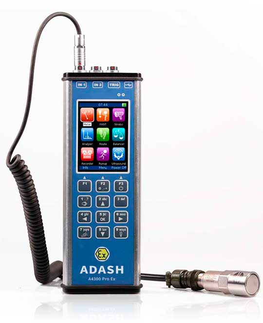 Adash A4300 Va3 Pro Ex vibration analyzer